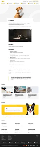 Корпоративный сайт и каталог для розничной сети зоомагазинов и онлайн-магазин e-zoo.by - ZOOмаркет